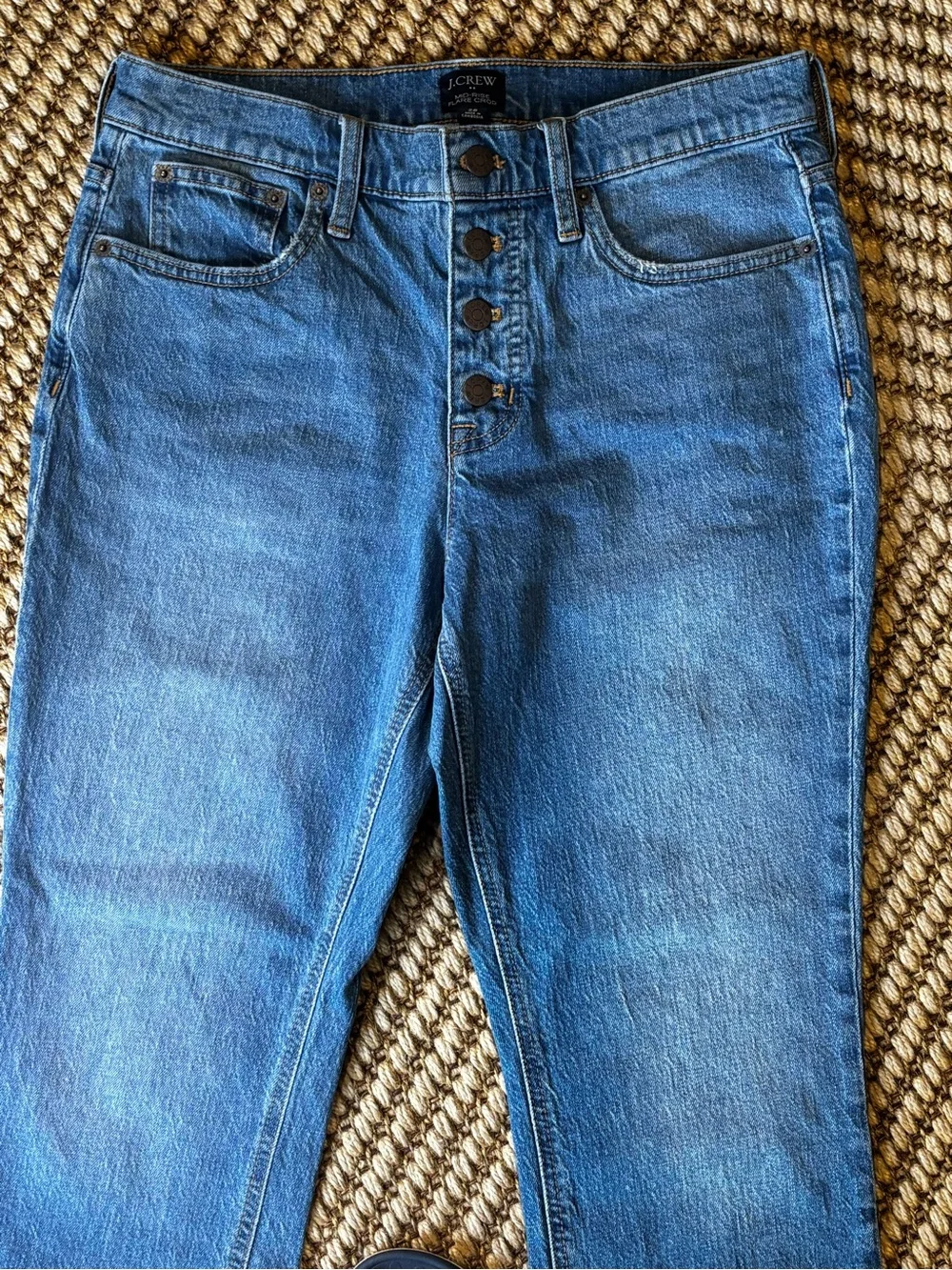 J. Crew Mid Rise Flare Crop